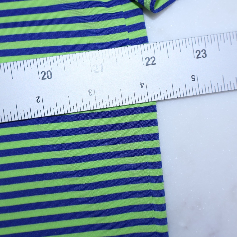 RLX Ralph Lauren Mens Medium Polo Shirt Striped HCC Country Club 1923 Maryland - Picture 9 of 12